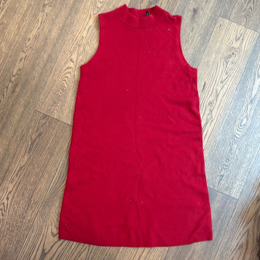 Theory Rich Red Knit Top